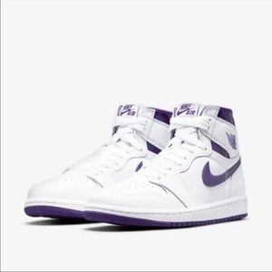Air Jordan 1 Court Purple High Top
